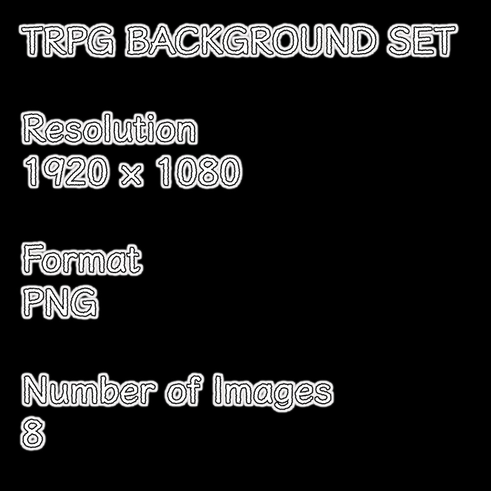 TRPG背景素材|森の洞窟遺跡ダンジョンセット(8枚 / 1920×1080)