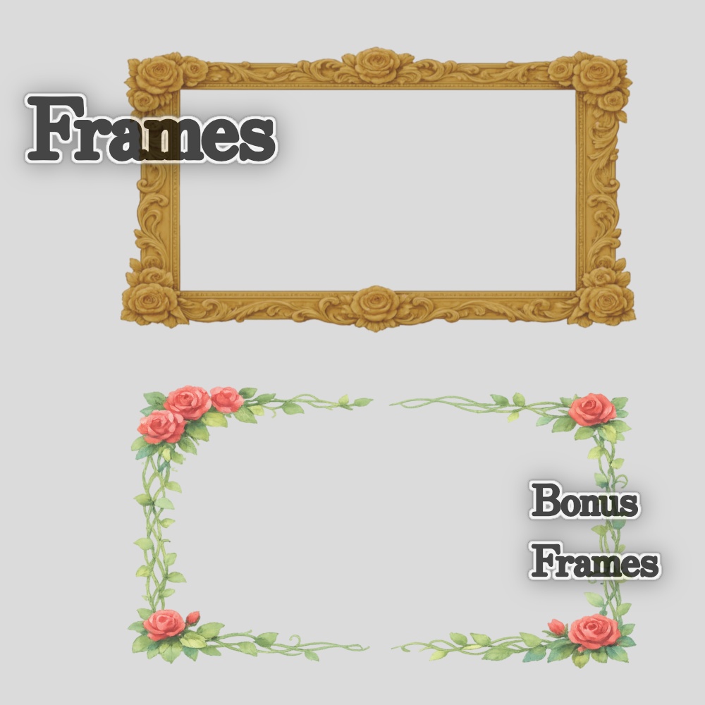 薔薇の洋館TRPG素材集 完全版① / Rose Mansion Complete TRPG Asset Set Vol.1