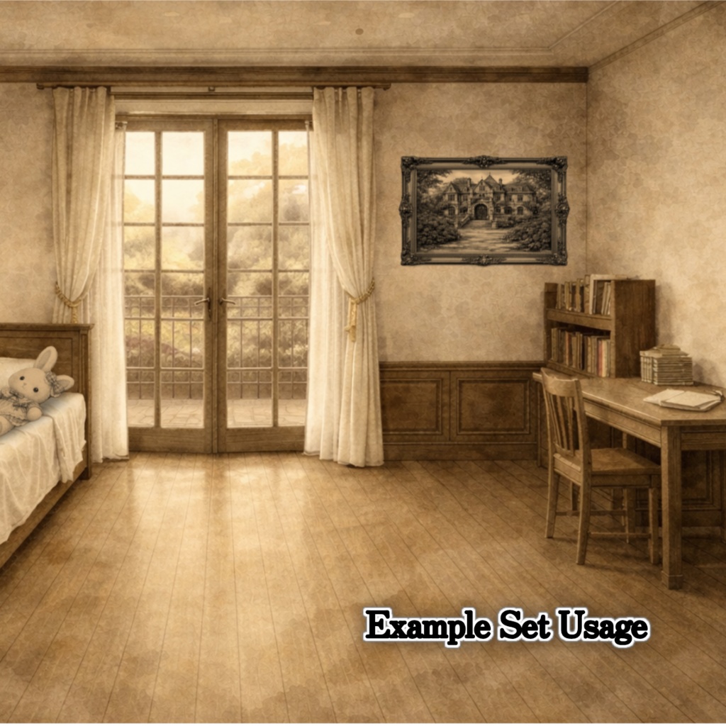 追憶の洋館TRPG小物素材集③ Memories of the Mansion Props Set Vol.3