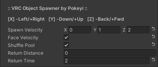 VRChat Object Spawner - UdonSharp Script Tool