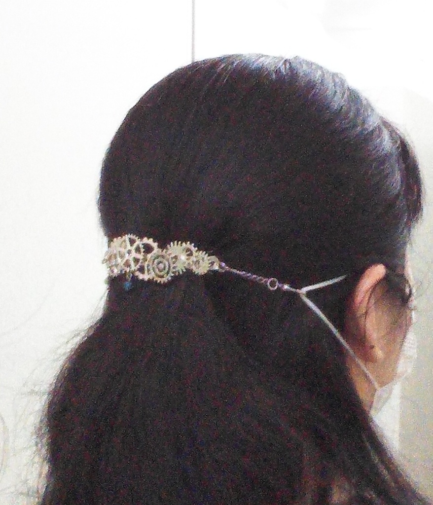 Legenders マスクフック付バレッタ