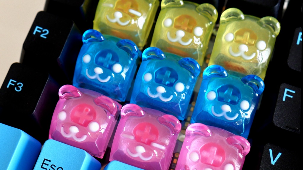 くまさんキーキャップ