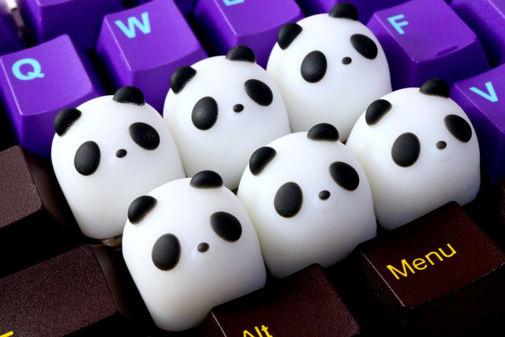 パンダさんキーキャップ