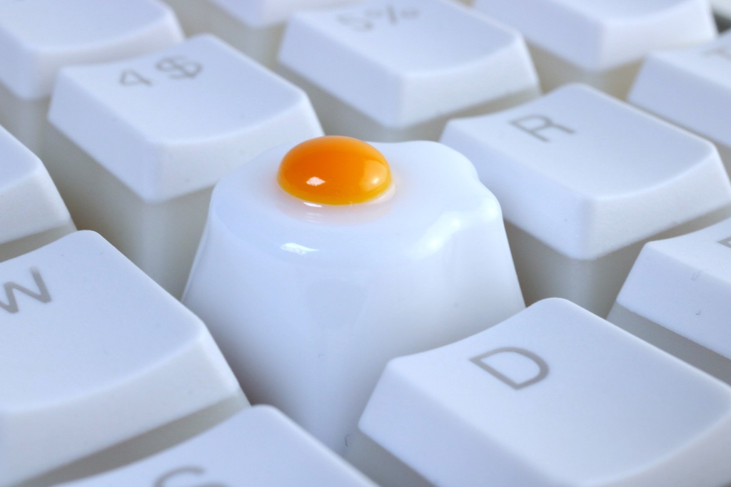 たまごキーキャップ