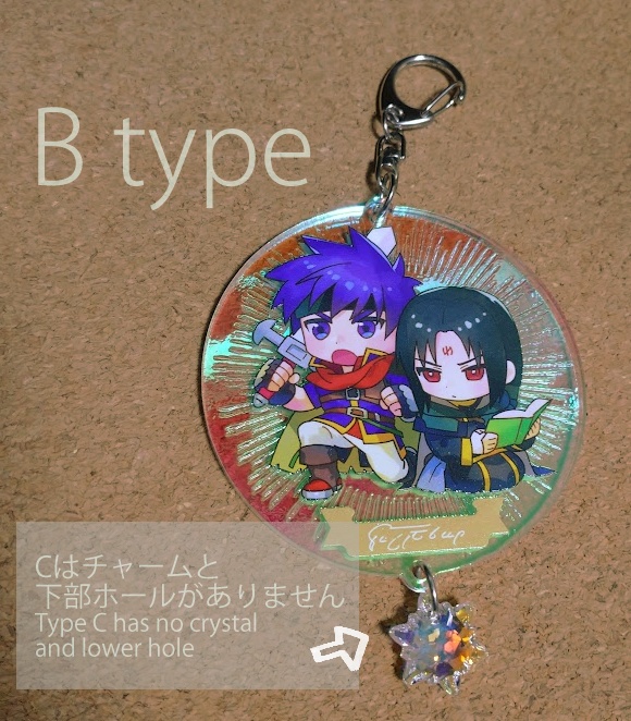 アクリルキーホルダー