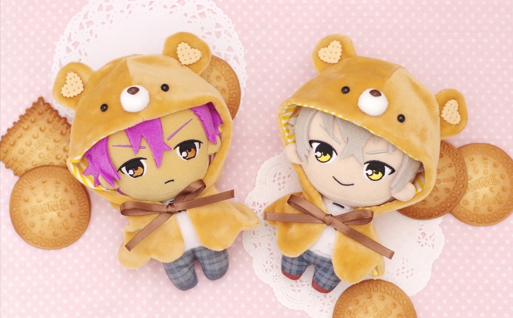 ビスケットくまポンチョ