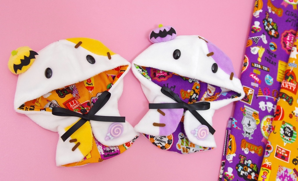 ハロウィンおばけポンチョ