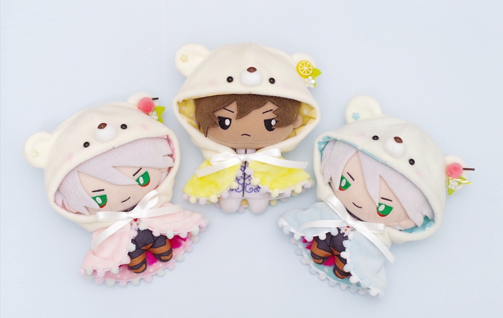 クリームソーダくまポンチョ