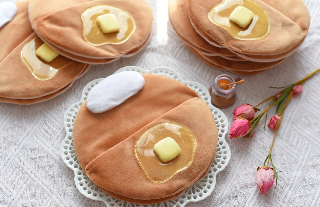 ぬいぐるみのお布団 はちみつパンケーキ