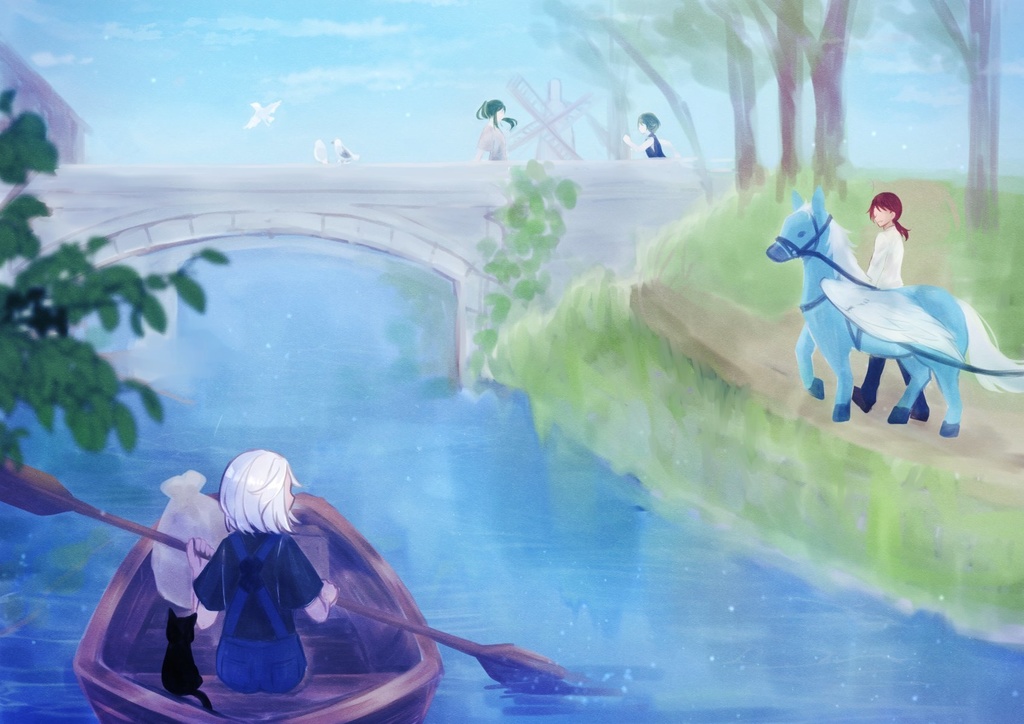 【無料BGM】水明の郷【ファンタジー】