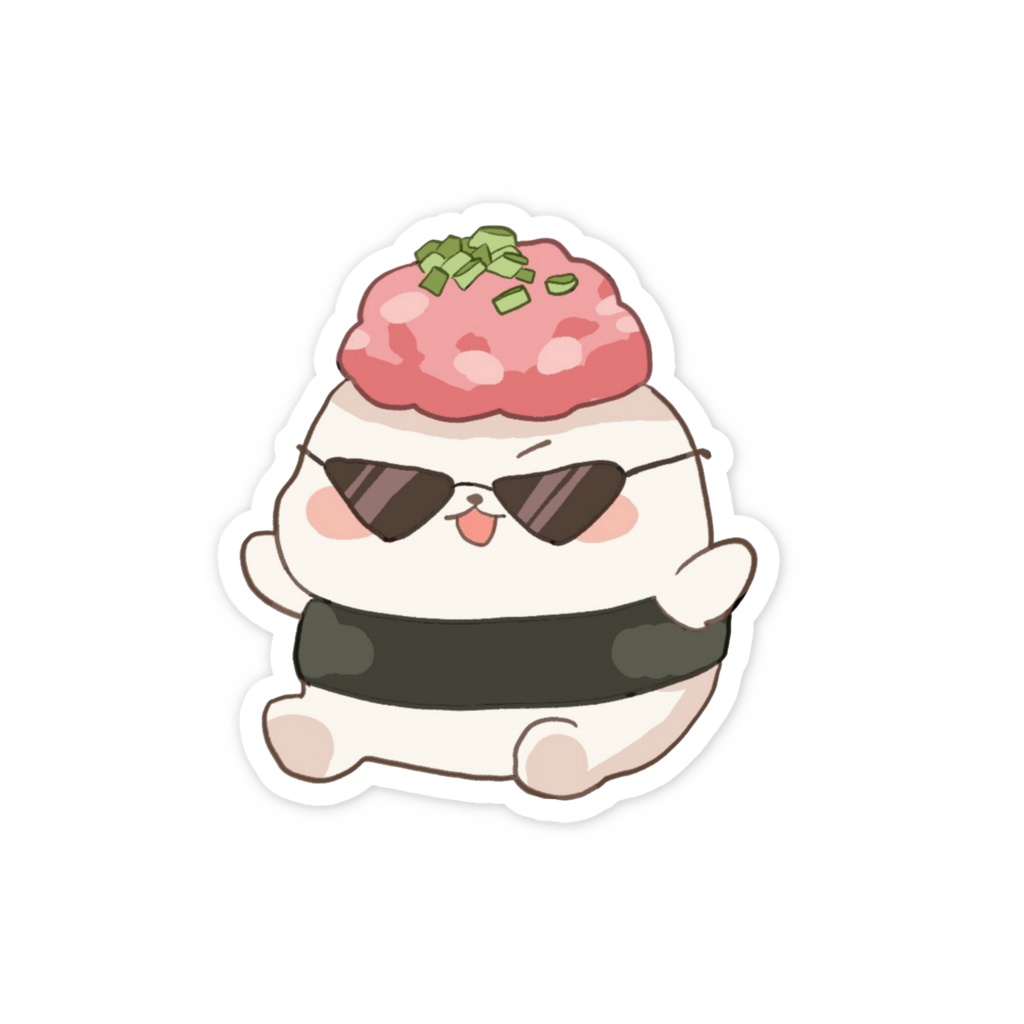 羽咲なのは ねぎとろPステッカー