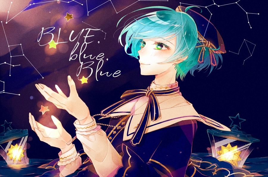 （匿名配送）Blue,blue,Blue