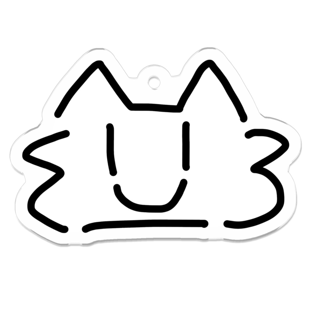 ねこねこねこっぴっぴアクリルキーホルダー