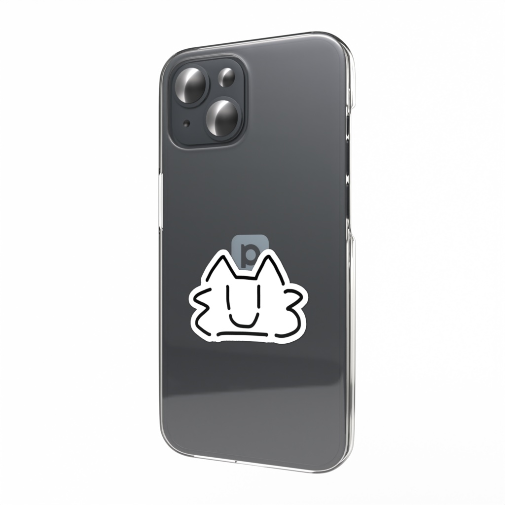 ねこねこねこっぴっぴスマホステッカー