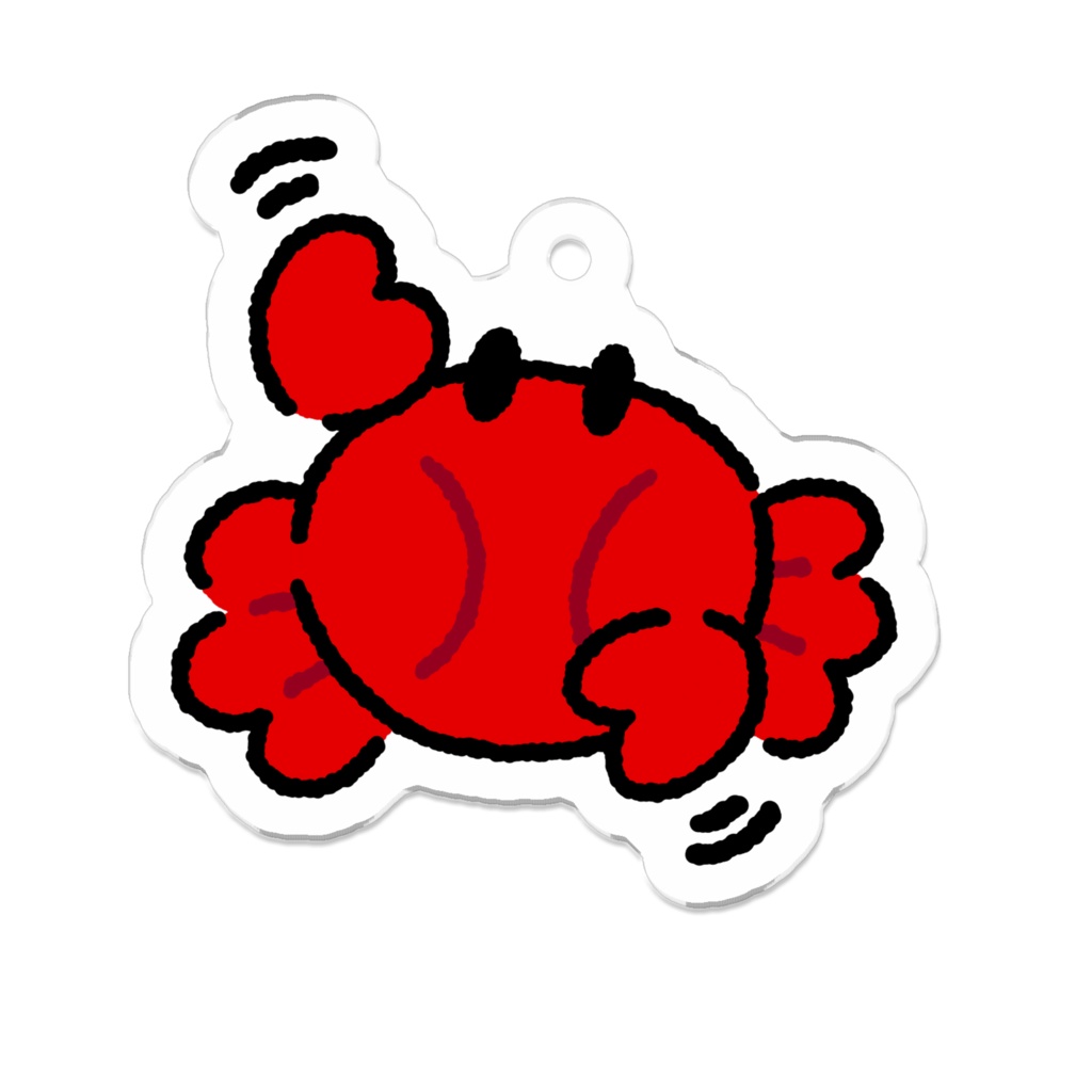 ダンシングかにアクキー