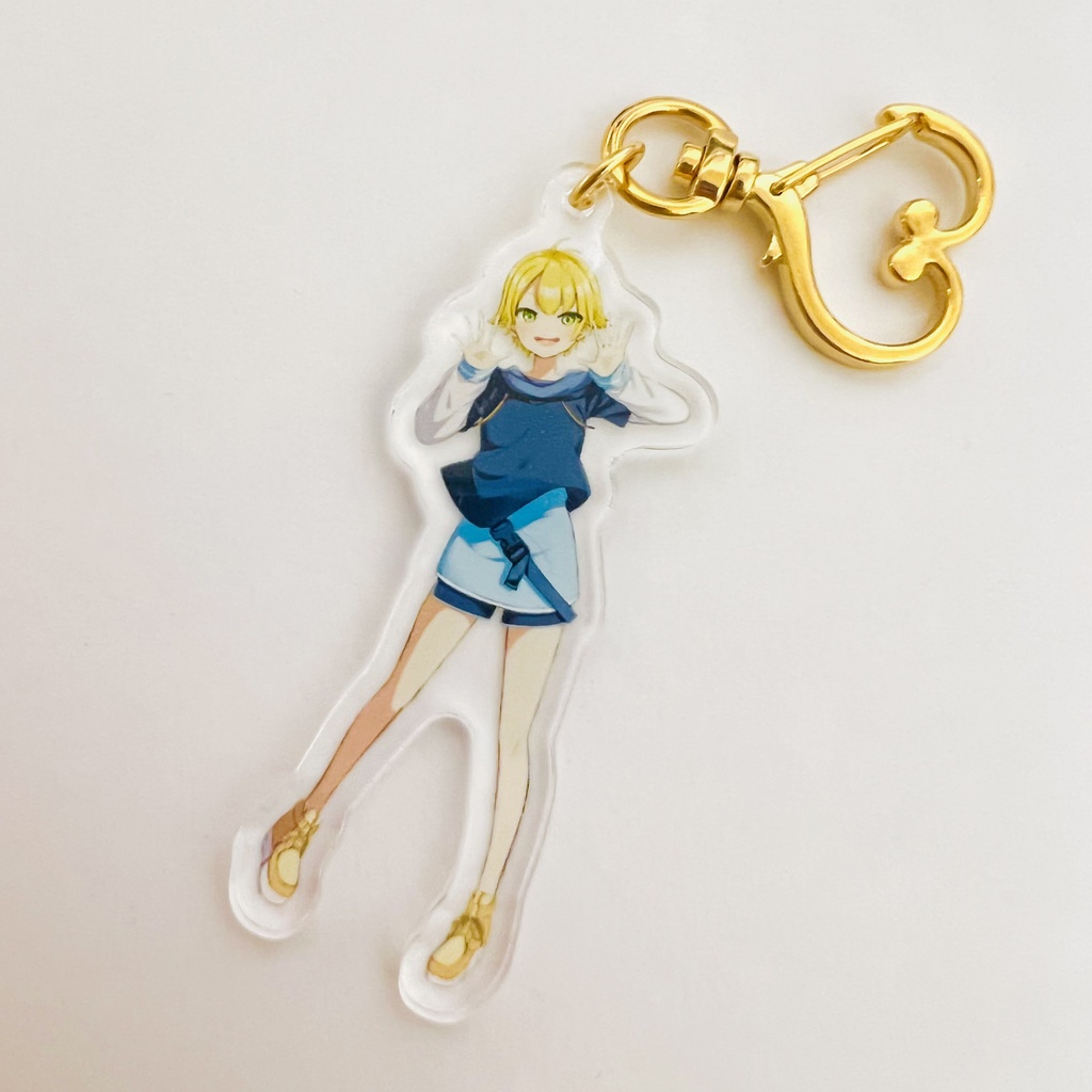 ぺこ子4周年記念アクリルキーホルダー