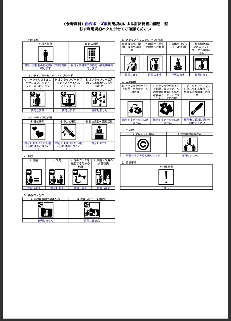 自作ポーズ集_part3【座り】