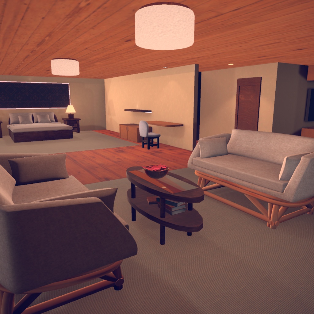 【販売ワールド】Room1 【VRC/CVR用】