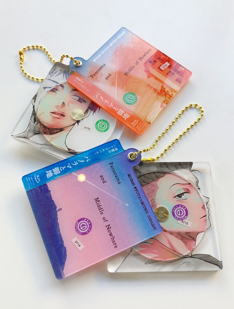 レンタル落ちCD風　リョ三アクリルキーホルダー