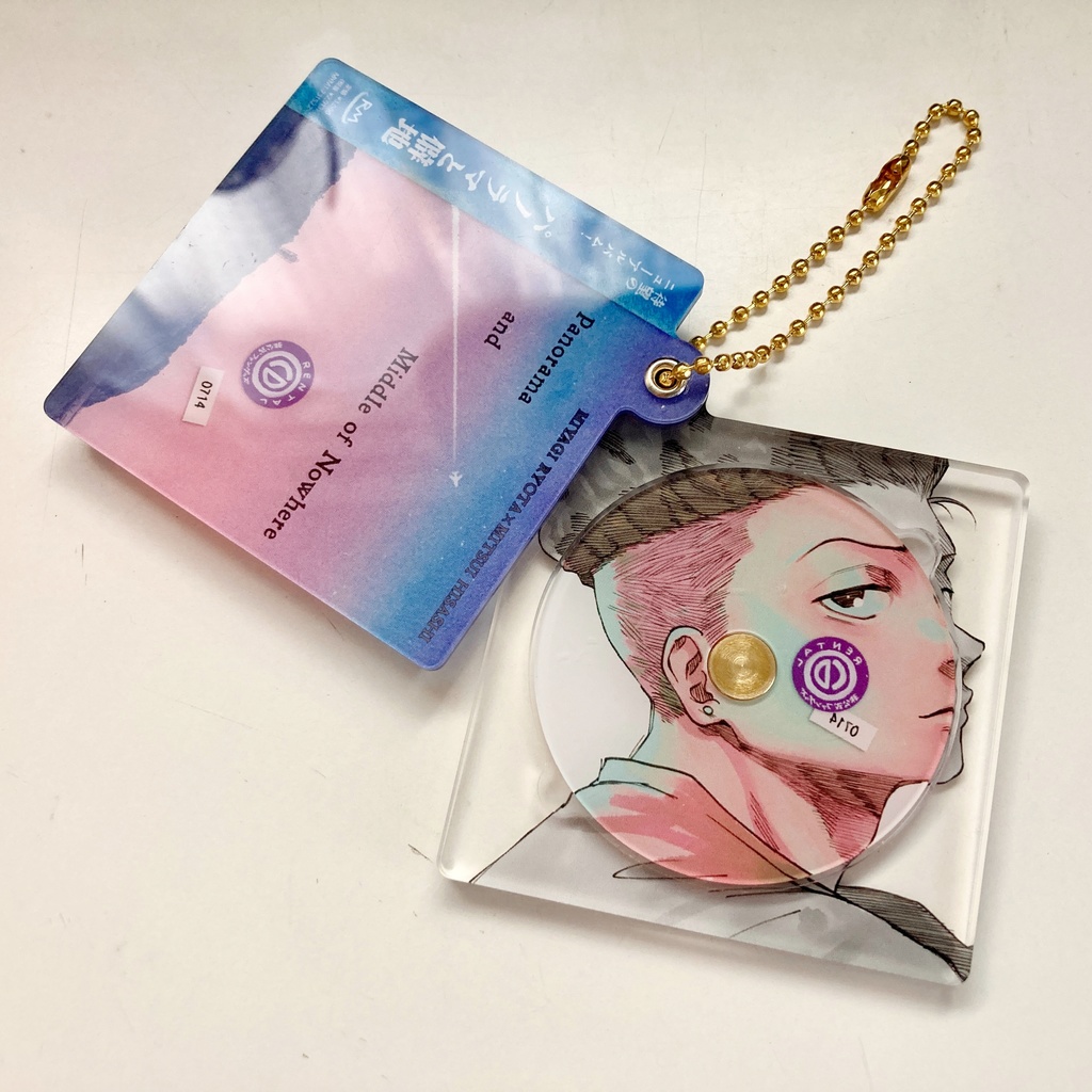 レンタル落ちCD風 リョ三アクリルキーホルダー