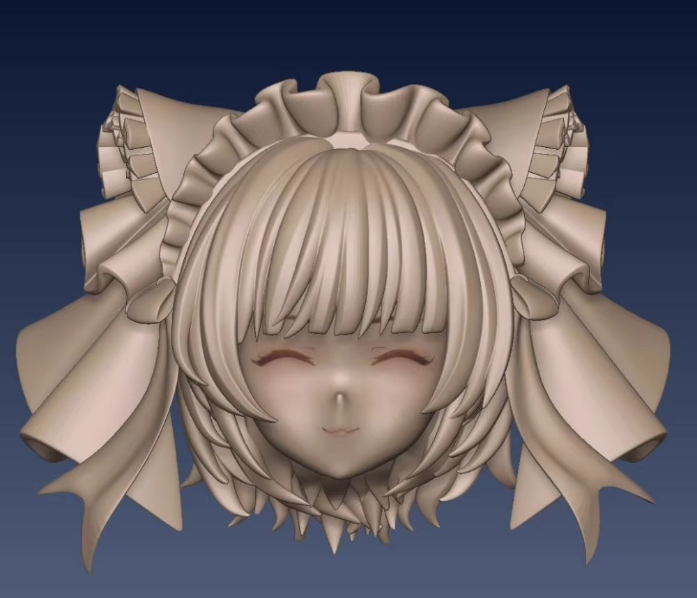 髪パーツB ,コトブキヤ「BUSTER DOLL」シリーズ対応