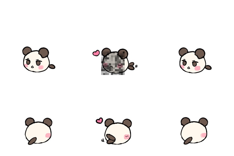 もちもちアバター ×２