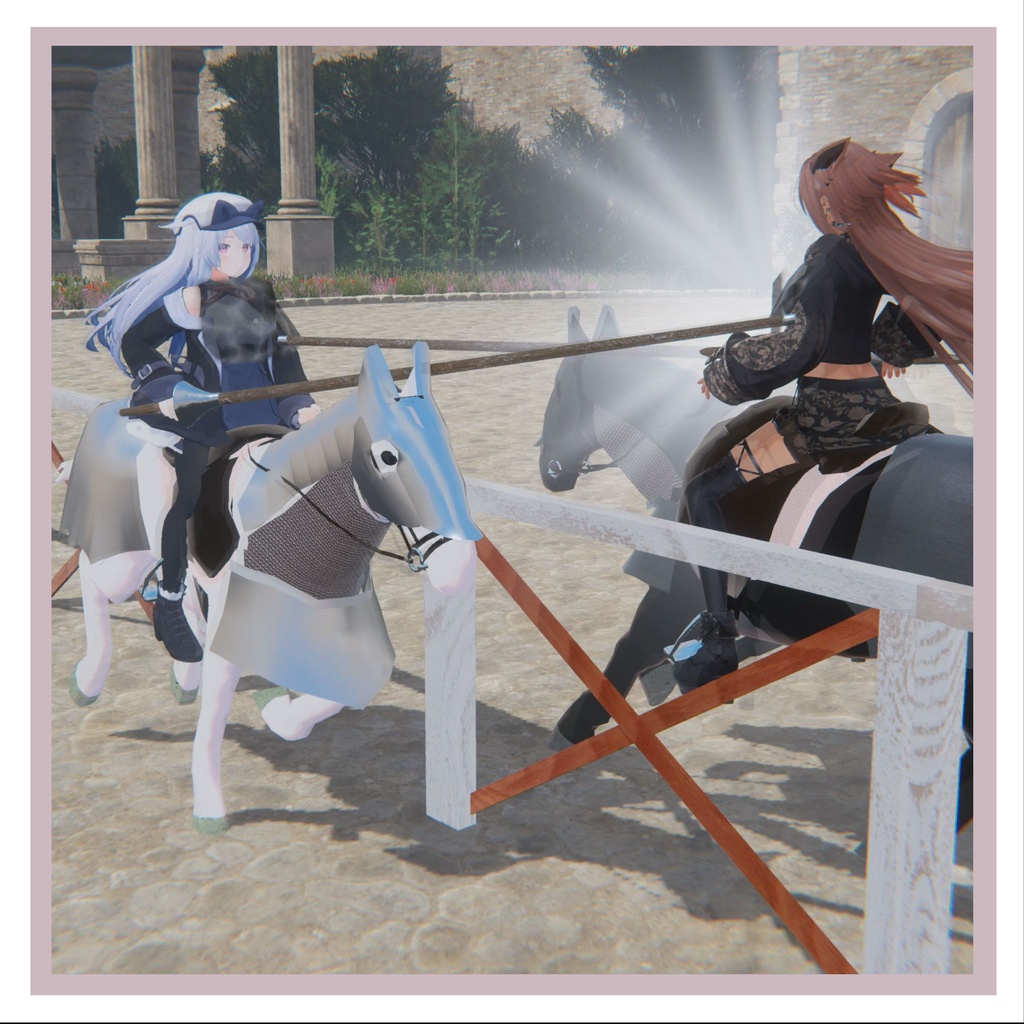 ジョスト(馬上槍試合)セット