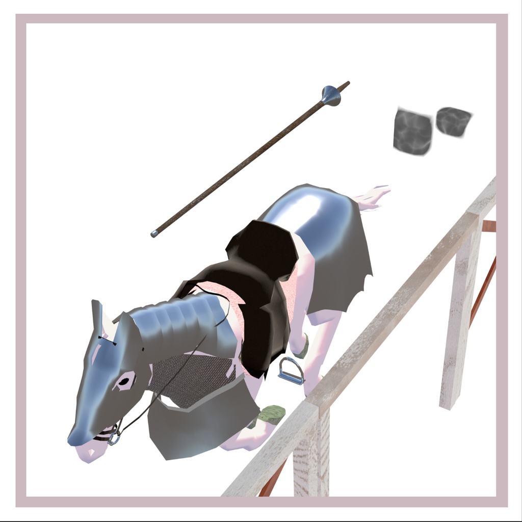 ジョスト(馬上槍試合)セット