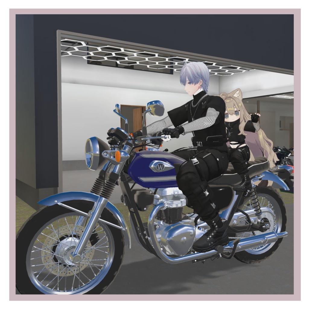 レトロバイク KN800A24