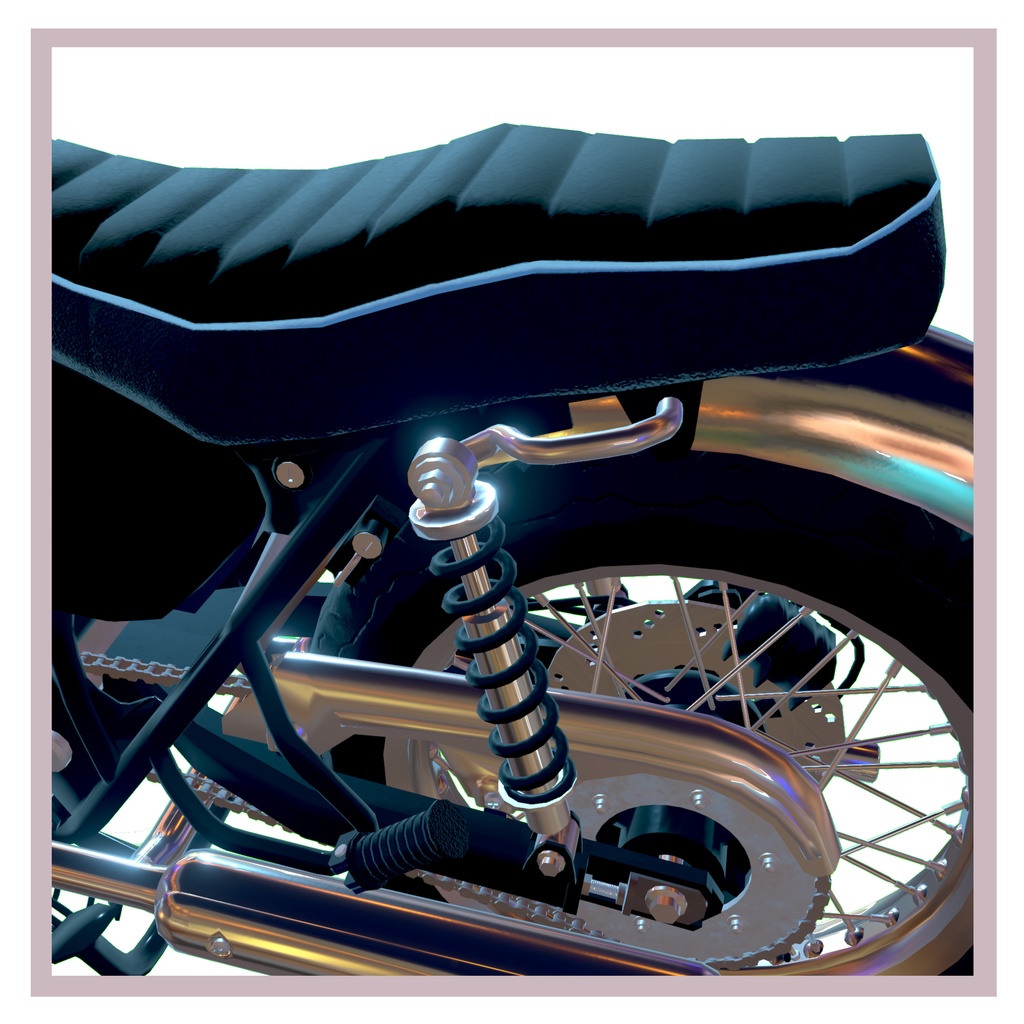 レトロバイク KN800A24