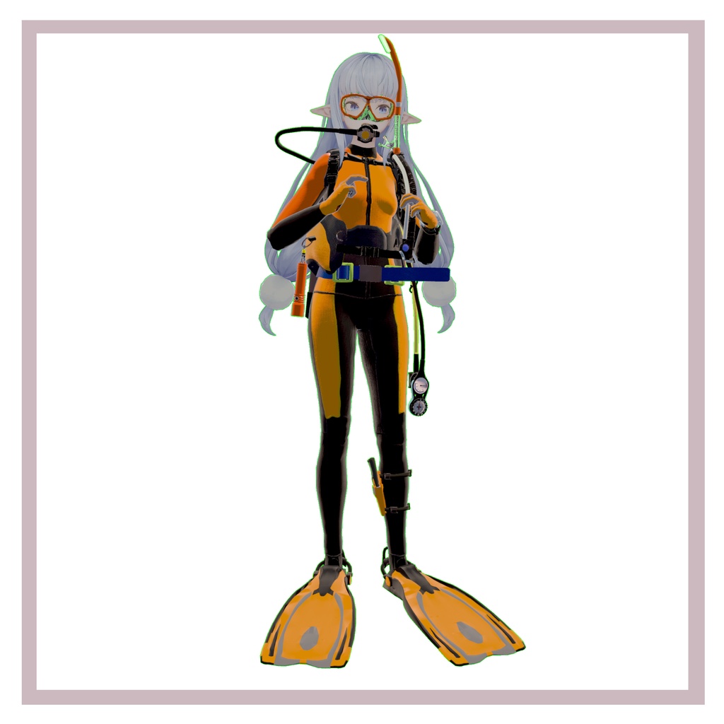 スキューバダイビングセット【YMファンメイド】Woman M