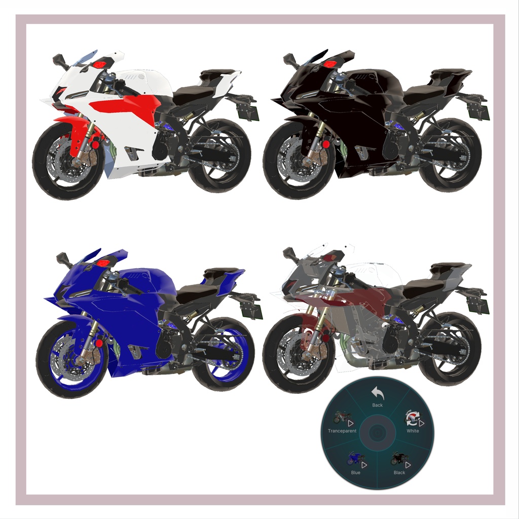 バイクモデル YC900A25
