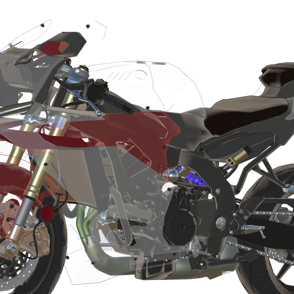 バイクモデル YC900A25
