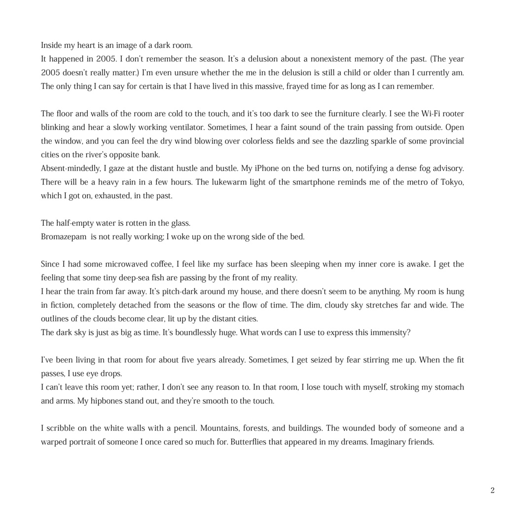 Diary -my body and scenery- (Digital, English)