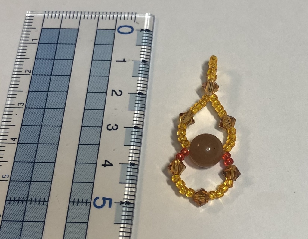 Booom!!!モチーフペンダントトップ伊熊吉橙ver