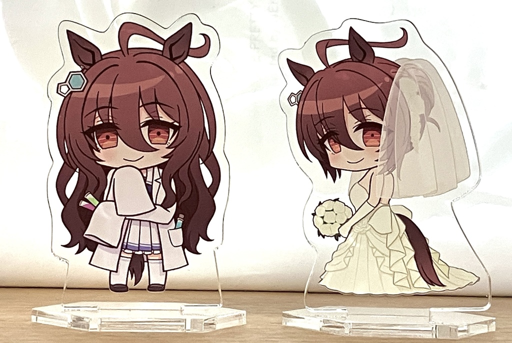 ロングヘア＆花嫁タキオンアクスタセット