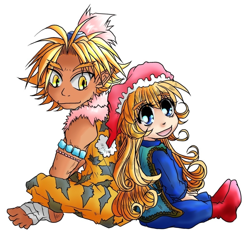 【聖剣伝説3TOM】ケヴィンとシャルロット　アクリルキーホルダー