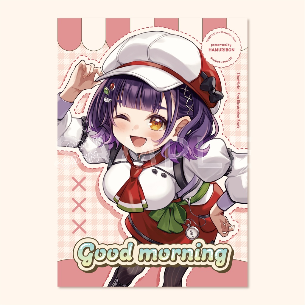 【にじそ10】イラスト本「Good morning」