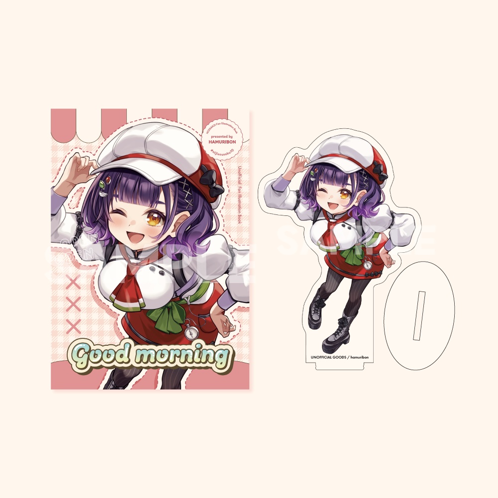 【にじそ10】イラスト本+アクリルスタンド