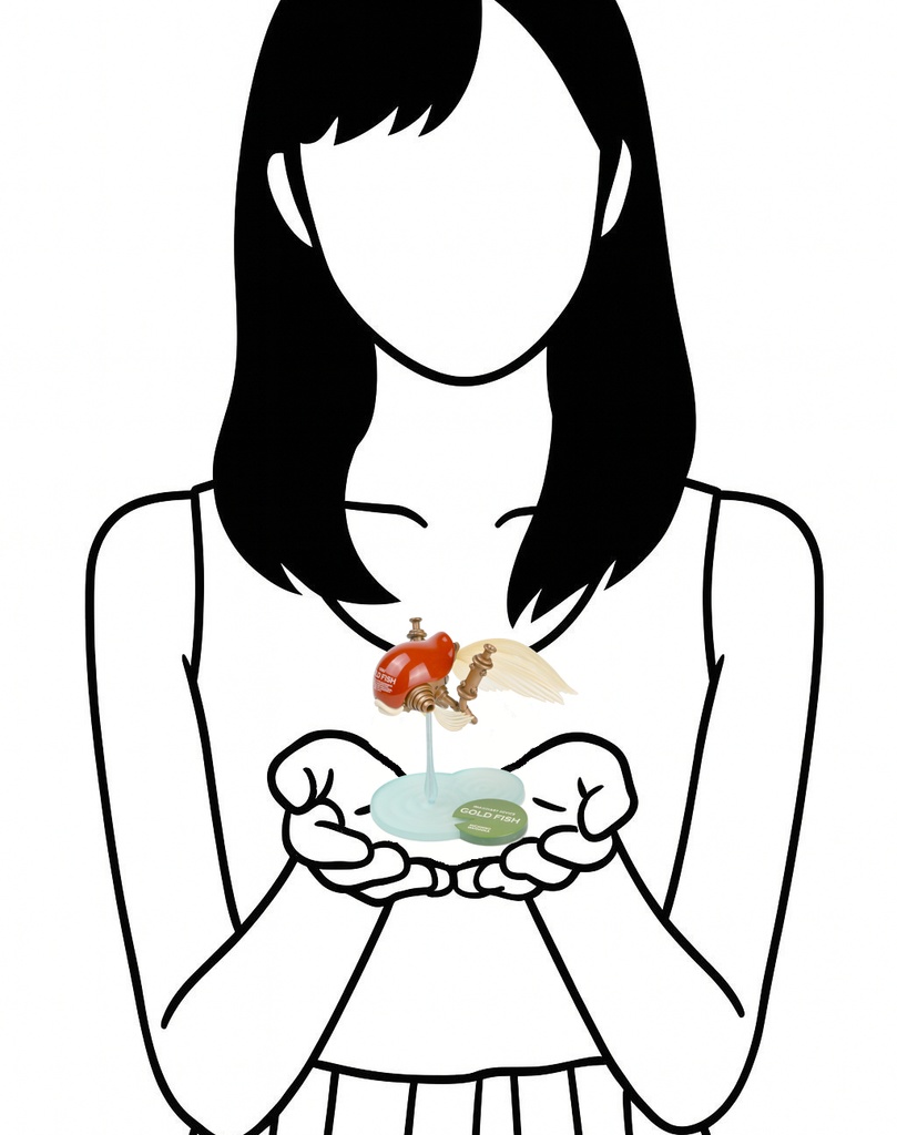 松岡ミチヒロ IMAGINARY DEVICE #01 GOLD FISH 組立式プラモデル