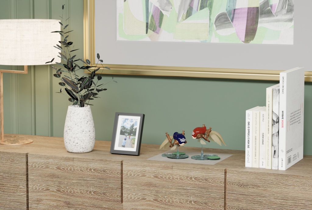 松岡ミチヒロ IMAGINARY DEVICE #01 GOLD FISH 組立式プラモデル