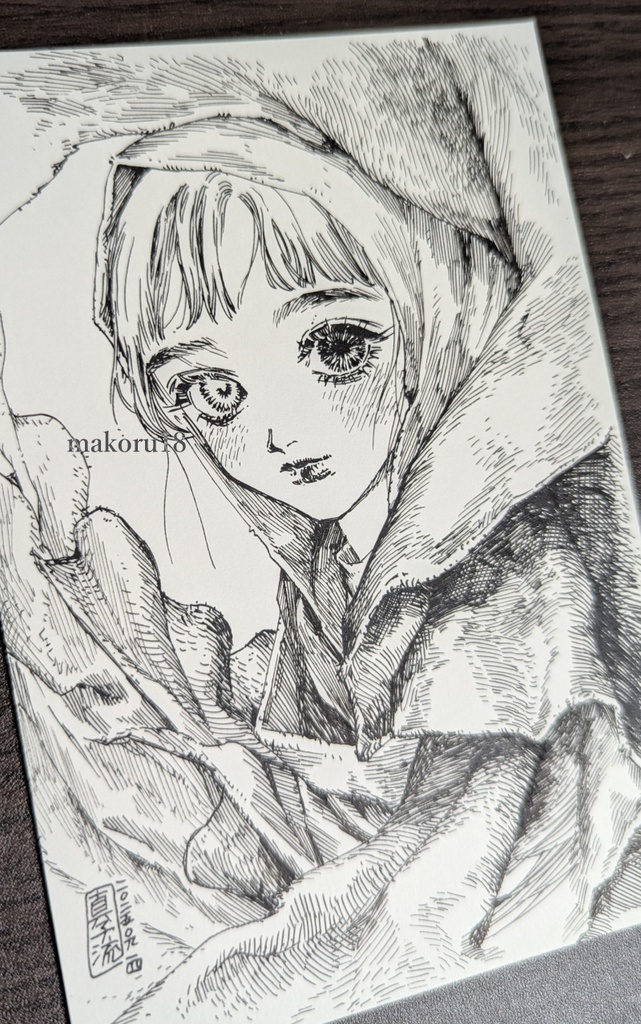 【はがきサイズ】見えた