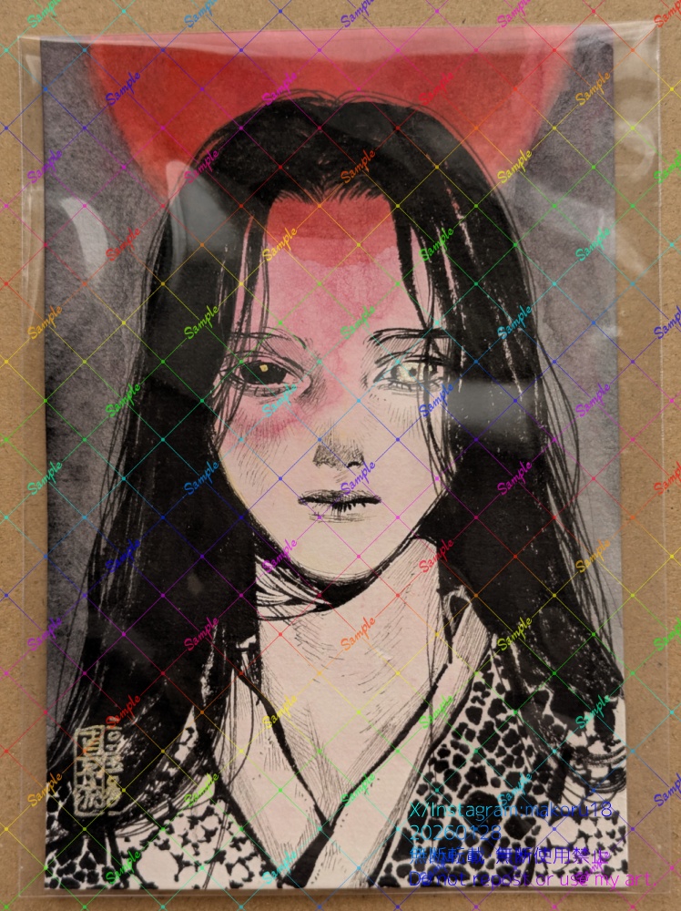 【はがきサイズ】原画7点