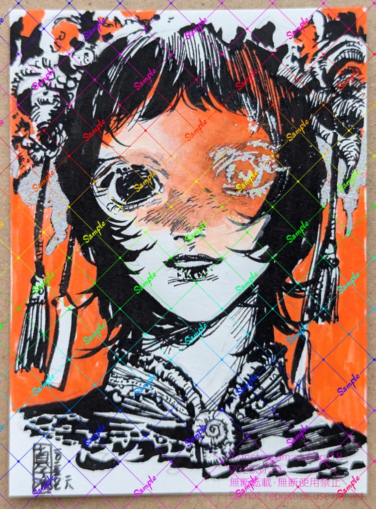 【はがき半分サイズ】原画1~12