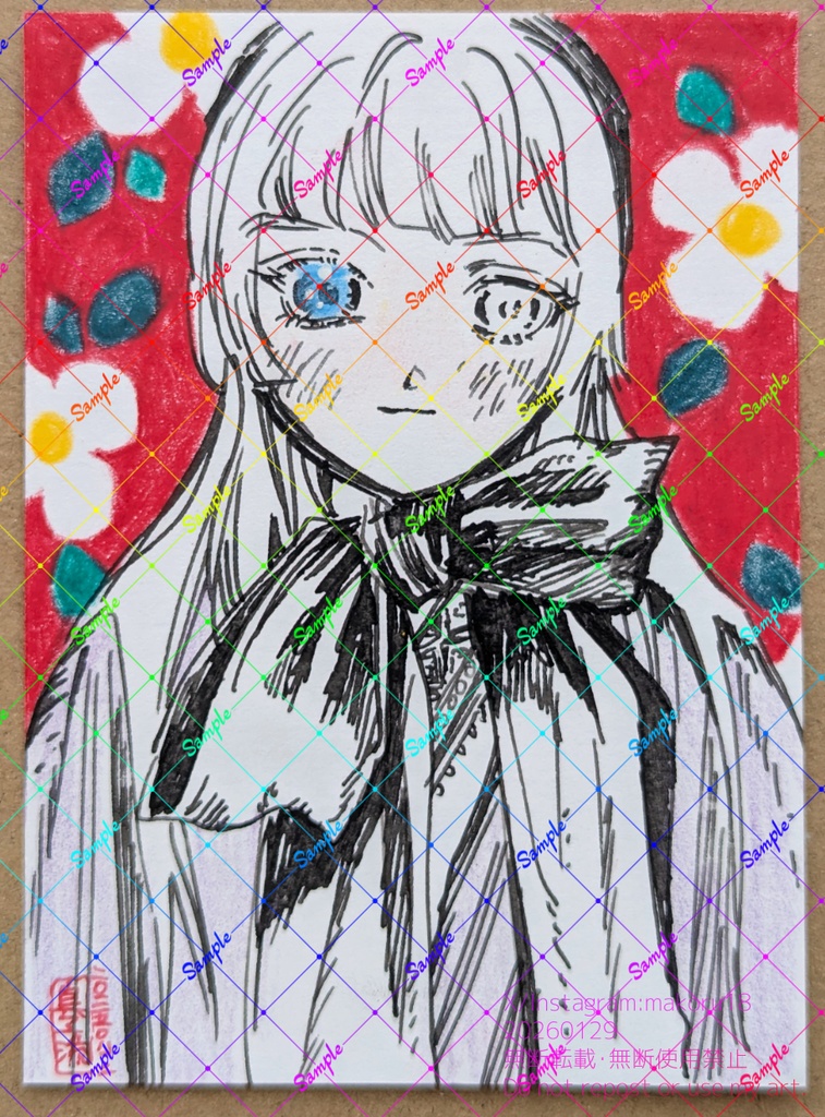 【はがき半分サイズ】原画1~12