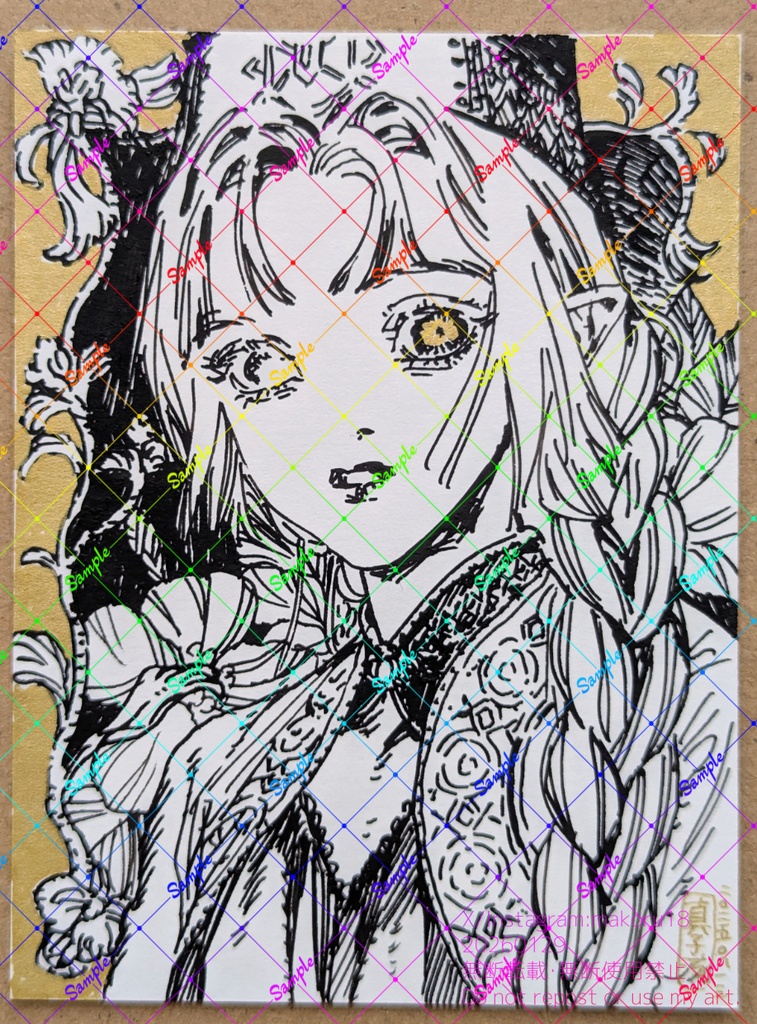 【はがき半分サイズ】原画13~29