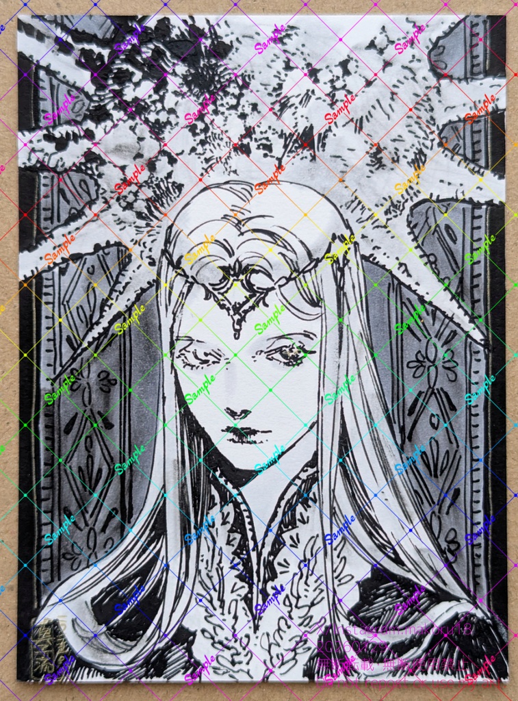 【はがき半分サイズ】原画13~29