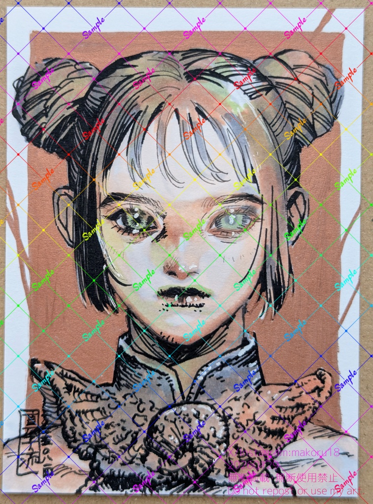 【はがき半分サイズ】原画13~29