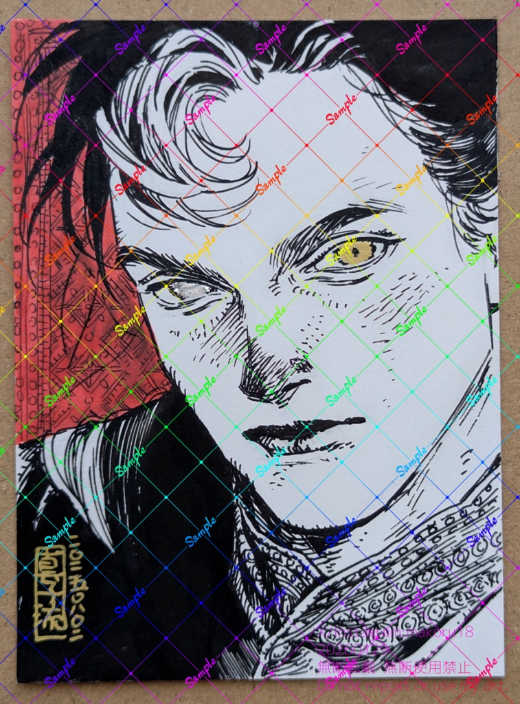 【はがき半分サイズ】原画13~29