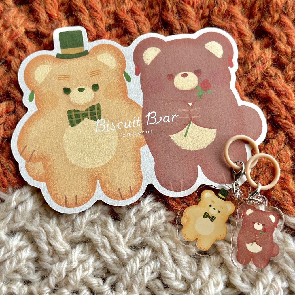 【朝菊】ビスケットベア　グッズセット（帝国）